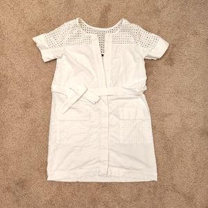 Abercrombie & Fitch Button-Up Skirt Cotton Shirtdress XS